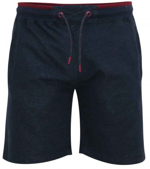 D555 Tunstall Elasticated Waist Sweatshorts Denim - Αθλητικές φόρμες/σορτσάκια - Αθλητικές Φόρμες ανδρικεσ μεγάλα μεγέθη