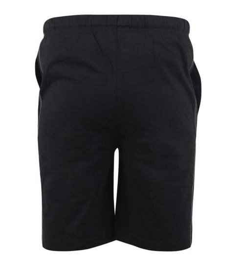 D555 Ryan Jersey Shorts 2-pack Black/Charcoal - Αθλητικές φόρμες/σορτσάκια - Αθλητικές Φόρμες ανδρικεσ μεγάλα μεγέθη