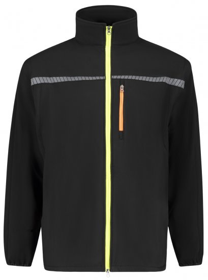 Adamo 109130 Softshell Μπουφάν Εργασίας Μαύρο - Ρούχα εργασίας - Aνδρικά ρούχα εργασίας μεγάλα μεγέθη