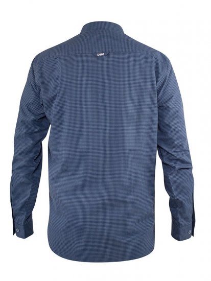 D555 Melbourne Gingham Check Long Sleeve Button Down Shirt - Πουκάμισα - Aνδρικά πουκαμισα μεγαλα μεγάλα μεγέθη