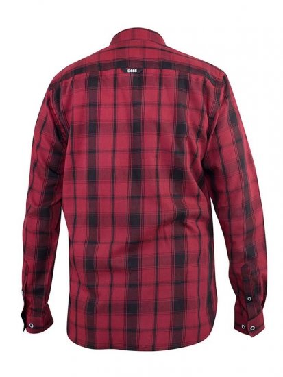D555 Benalla Check Long Sleeve Button Down Shirt - Πουκάμισα - Aνδρικά πουκαμισα μεγαλα μεγάλα μεγέθη