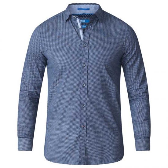 D555 Kermit Long Sleeve Printed Shirt - Πουκάμισα - Aνδρικά πουκαμισα μεγαλα μεγάλα μεγέθη