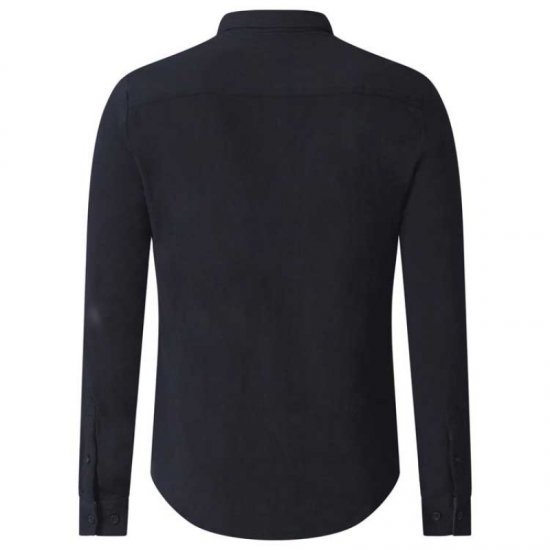 D555 Donnie Long Sleeve Jersey Shirt Black - Πουκάμισα - Aνδρικά πουκαμισα μεγαλα μεγάλα μεγέθη