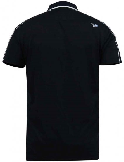 D555 Sussex Jersey Polo Shirt Dark Navy - Πόλο μπλουζάκια - Aνδρικά μπλουζακια πολο μεγάλα μεγέθη