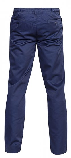D555 Basilio Pants with elasticated waist Navy - Τζιν και παντελόνια - Aνδρικα τζιν παντελόνια μεγάλα μεγέθη
