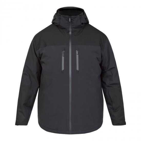 North Latitude Ski Jacket Black - Ρούχα Σκι - Ανδρικά Ρούχα Σκι & Χειμώνα σε Μεγάλα Μεγέθη
