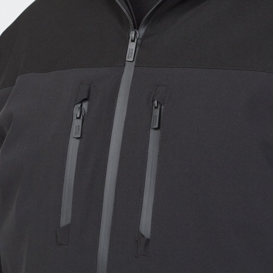 North Latitude Ski Jacket Black - Ρούχα Σκι - Ανδρικά Ρούχα Σκι & Χειμώνα σε Μεγάλα Μεγέθη