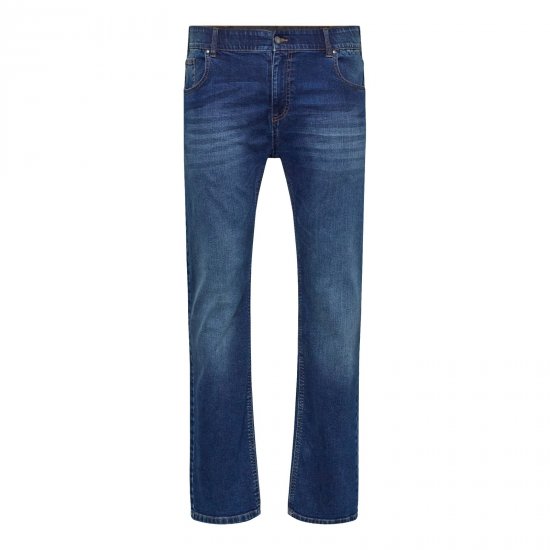 North Latitude Jeans Jack Navy Blue - Μπουφάν - Aνδρικά μπουφαν μεγάλα μεγέθη