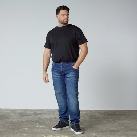 North Latitude Jeans Jack Blue Used Wash - Μπουφάν - Aνδρικά μπουφαν μεγάλα μεγέθη