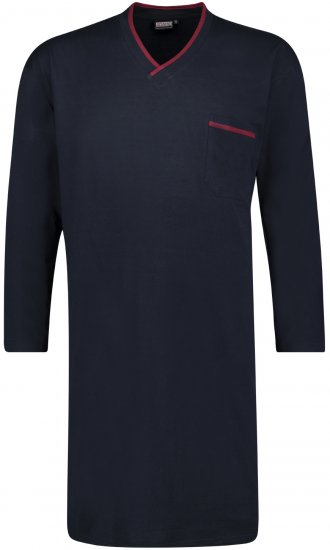 Adamo Bill Long Nightshirt Navy - Εσώρουχα/Μαγιό - Aνδρικά Εσώρουχα μεγάλα μεγέθη