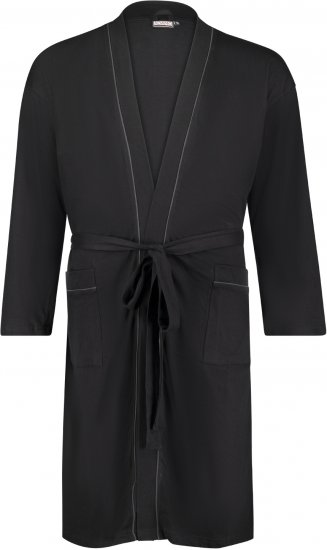 Adamo Boris House Coat Black - Εσώρουχα/Μαγιό - Aνδρικά Εσώρουχα μεγάλα μεγέθη