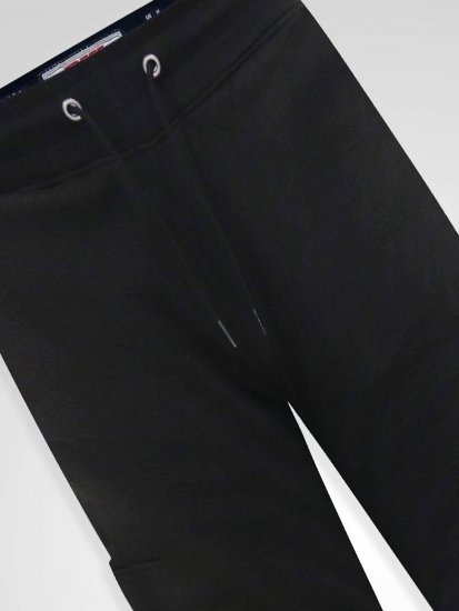 D555 Dexter 1 Cargo Jogger With Bear Embroidery TALL Μαύρο - TALL Αθλητικές φόρμες - Φόρμες TALL για Ψηλούς Άνδρες