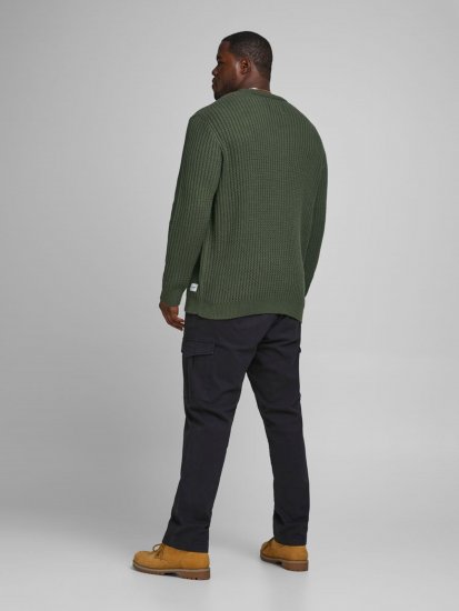 Jack & Jones JCOBRANDON Knit Forest - φούτερ/Φούτερ με κουκούλα - φούτερ/Φούτερ με κουκούλα ανδρικά μεγάλα μεγέθη 