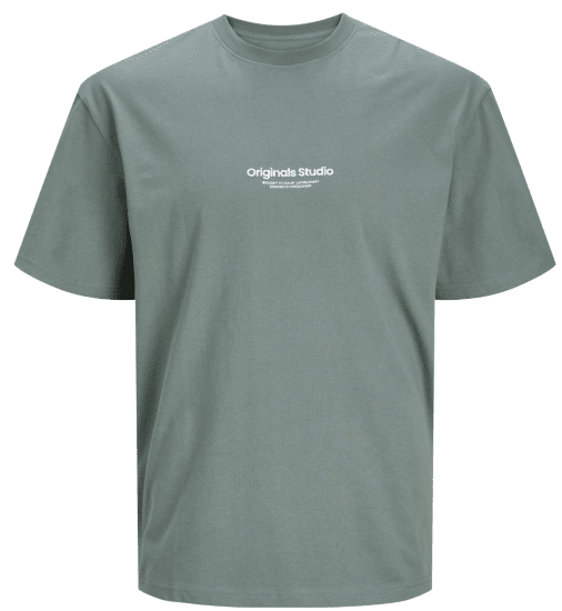 Jack & Jones JORVESTERBRO T-Shirt Laurel Wreath - Μακό μπλουζάκια - Aνδρικά μπλουζεσ μεγάλα μεγέθη