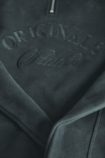 Jack & Jones Bleecker Branding High Neck Sweatshirt Forest River - φούτερ/Φούτερ με κουκούλα - φούτερ/Φούτερ με κουκούλα ανδρικά μεγάλα μεγέθη 