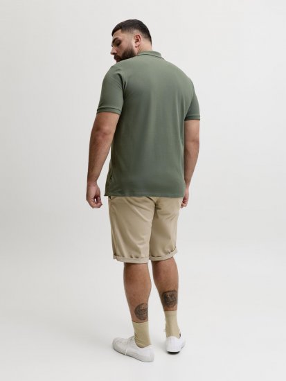 Jack & Jones Weston Μπλουζάκι Πόλο Πράσινο - Πόλο μπλουζάκια - Aνδρικά μπλουζακια πολο μεγάλα μεγέθη