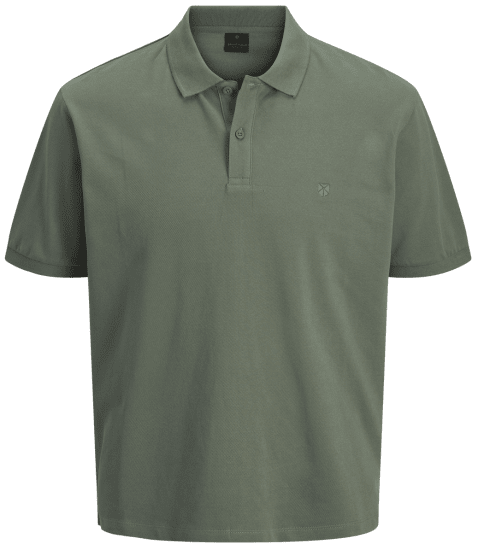 Jack & Jones Weston Μπλουζάκι Πόλο Πράσινο - Πόλο μπλουζάκια - Aνδρικά μπλουζακια πολο μεγάλα μεγέθη