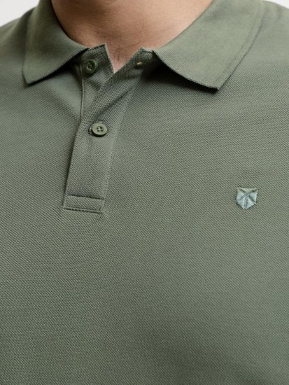Jack & Jones Weston Μπλουζάκι Πόλο Πράσινο - Πόλο μπλουζάκια - Aνδρικά μπλουζακια πολο μεγάλα μεγέθη