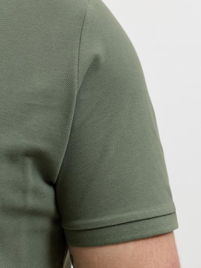Jack & Jones Weston Μπλουζάκι Πόλο Πράσινο - Πόλο μπλουζάκια - Aνδρικά μπλουζακια πολο μεγάλα μεγέθη