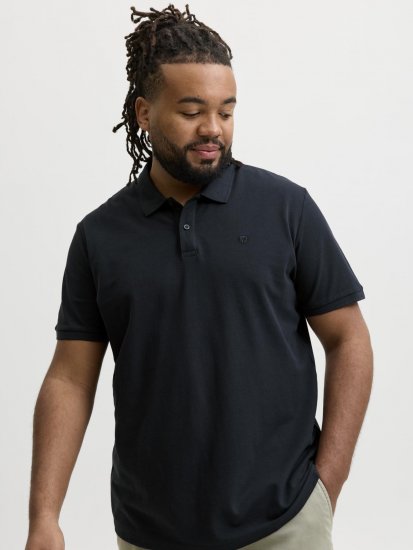 Jack & Jones Weston Μπλουζάκι Πόλο Μπλε Navy - Πόλο μπλουζάκια - Aνδρικά μπλουζακια πολο μεγάλα μεγέθη