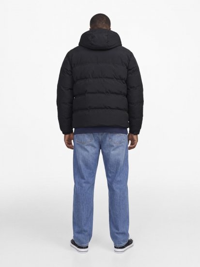 Jack & Jones Sage Μπουφάν puffer Μαύρο - Μπουφάν - Aνδρικά μπουφαν μεγάλα μεγέθη