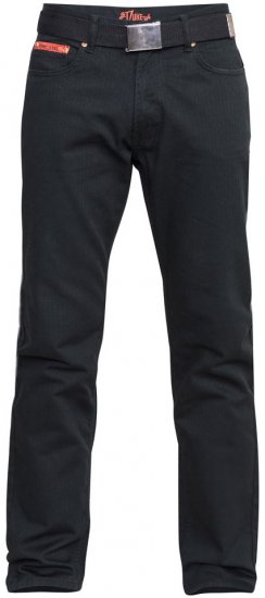 Duke Mario Bedford cord-pants Black TALL SIZES - ΑΝΔΡΙΚΑ ΡΟΥΧΑ MT-6XLT - Μεγέθη TALL