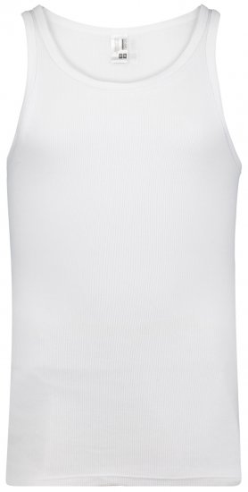 Adamo Prestige Double Ribbed Undershirt White - Εσώρουχα/Μαγιό - Aνδρικά Εσώρουχα μεγάλα μεγέθη