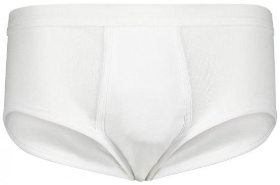 Adamo Royal Fine Ribbed Briefs White - Εσώρουχα/Μαγιό - Aνδρικά Εσώρουχα μεγάλα μεγέθη