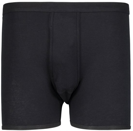 Adamo Royal Ribbed Boxer shorts Black - Εσώρουχα/Μαγιό - Aνδρικά Εσώρουχα μεγάλα μεγέθη