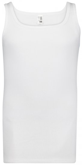 Adamo Royal Fine Ribbed Undershirt White - Εσώρουχα/Μαγιό - Aνδρικά Εσώρουχα μεγάλα μεγέθη