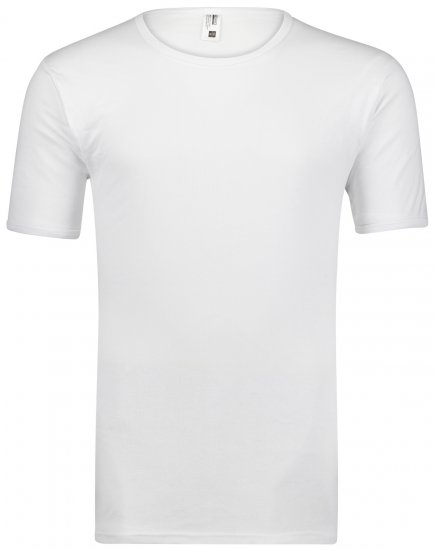 Adamo Royal Fine Ribbed Under-T-shirt White - Εσώρουχα/Μαγιό - Aνδρικά Εσώρουχα μεγάλα μεγέθη