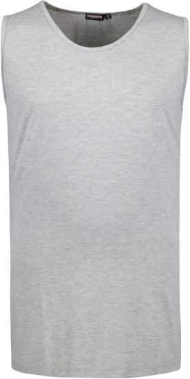 Adamo Rod Comfort Fit Tank Top Grey - Μακό μπλουζάκια - Aνδρικά μπλουζεσ μεγάλα μεγέθη
