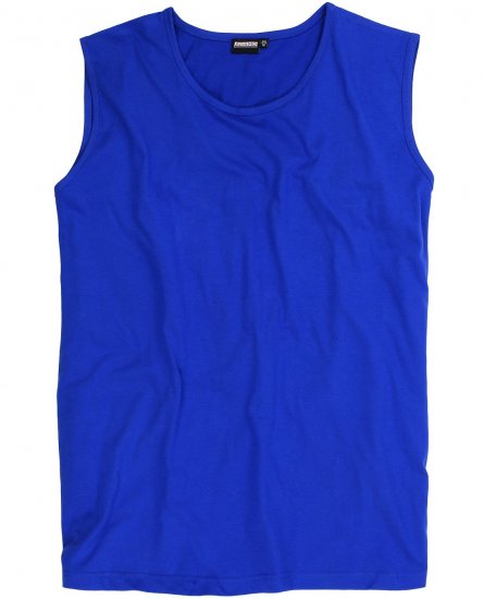 Adamo Rod Comfort Fit Tank Top Royal Blue - Μακό μπλουζάκια - Aνδρικά μπλουζεσ μεγάλα μεγέθη