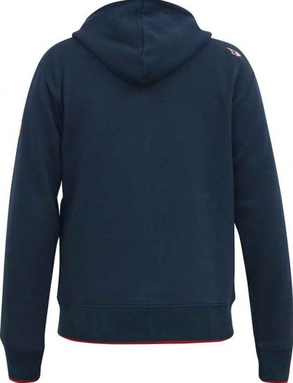 D555 WORCESTER Full Zip Hoody With Brooklyn Chest Print - φούτερ/Φούτερ με κουκούλα - φούτερ/Φούτερ με κουκούλα ανδρικά μεγάλα μεγέθη 