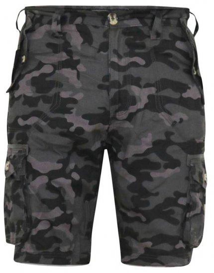 D555 ZAVIER Camo Cotton Cargo Shorts - Σορτς - Aνδρικεσ βερμουδεσ μεγαλα μεγάλα μεγέθη