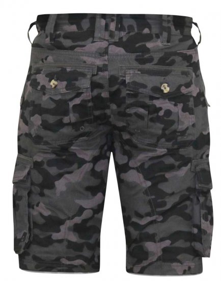 D555 ZAVIER Camo Cotton Cargo Shorts - Σορτς - Aνδρικεσ βερμουδεσ μεγαλα μεγάλα μεγέθη