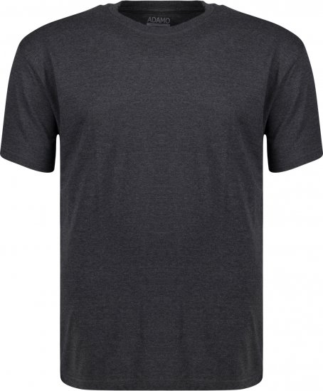 Adamo Kevin Regular fit T-shirt Charcoal - Μακό μπλουζάκια - Aνδρικά μπλουζεσ μεγάλα μεγέθη