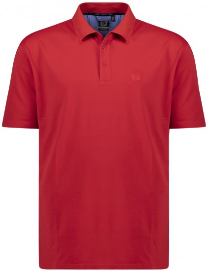 Adamo Picco Technical Sports Polo Red - Αθλητικά ρούχα & Outdoor - Aθλητικα ρούχα μεγάλα μεγέθη ανδρικά