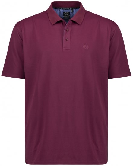 Adamo Picco Technical Sports Polo Blackberry - Πόλο μπλουζάκια - Aνδρικά μπλουζακια πολο μεγάλα μεγέθη
