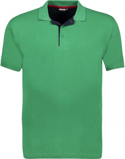 Adamo Pablo Comfort fit Polo shirt Green - Πόλο μπλουζάκια - Aνδρικά μπλουζακια πολο μεγάλα μεγέθη