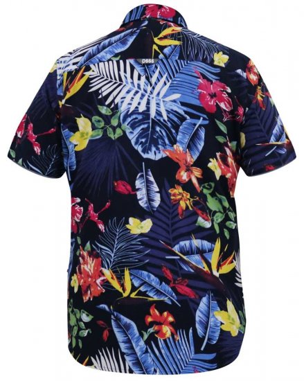 D555 TOBY Multi Colour Hawaiian AO Print Shirt - Πουκάμισα - Aνδρικά πουκαμισα μεγαλα μεγάλα μεγέθη