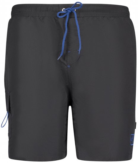 Adamo Kuba Cargo Swimshorts Black - Εσώρουχα/Μαγιό - Aνδρικά Εσώρουχα μεγάλα μεγέθη
