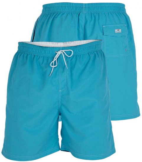 D555 Yarrow Swimshorts Blue - Εσώρουχα/Μαγιό - Aνδρικά Εσώρουχα μεγάλα μεγέθη