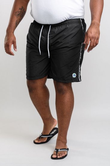 D555 Yarrow Swimshorts Black - Εσώρουχα/Μαγιό - Aνδρικά Εσώρουχα μεγάλα μεγέθη
