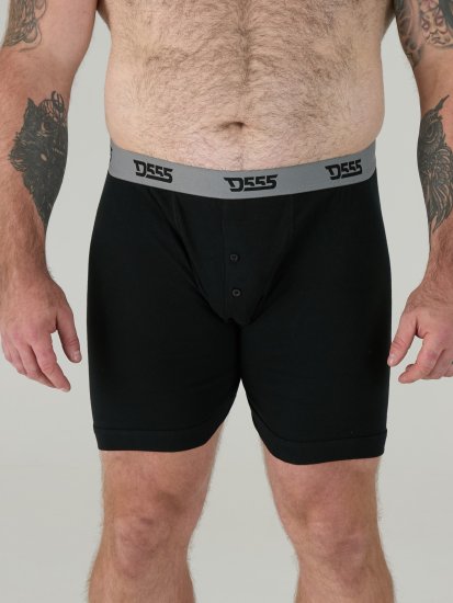 Duke Driver Boxershorts Black, Grey, Navy 3-Pack - Εσώρουχα/Μαγιό - Aνδρικά Εσώρουχα μεγάλα μεγέθη