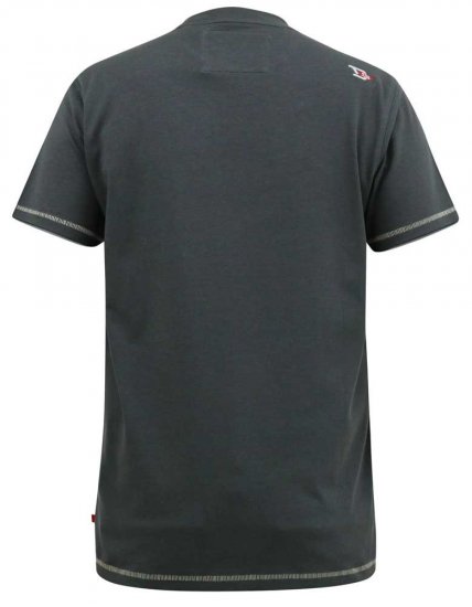 D555 BENNETT Dune Kings Buggy Printed Crew Neck T-Shirt Khaki - Μακό μπλουζάκια - Aνδρικά μπλουζεσ μεγάλα μεγέθη