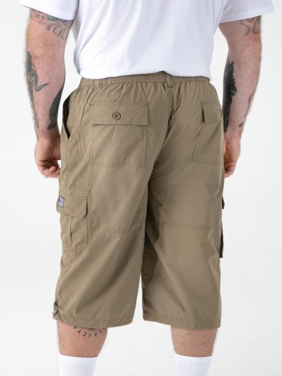 D555 Mason Cargo Shorts Sand - Σορτς - Aνδρικεσ βερμουδεσ μεγαλα μεγάλα μεγέθη