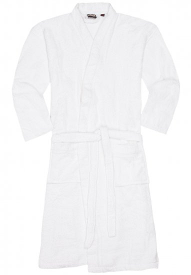 Adamo Joey Bathrobe White - Εσώρουχα/Μαγιό - Aνδρικά Εσώρουχα μεγάλα μεγέθη