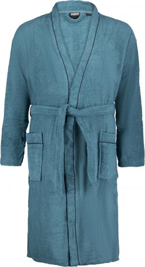 Adamo Joey Bathrobe Petrol - Εσώρουχα/Μαγιό - Aνδρικά Εσώρουχα μεγάλα μεγέθη