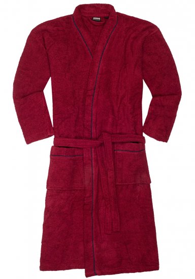 Adamo Joey Bathrobe Burgundy - Εσώρουχα/Μαγιό - Aνδρικά Εσώρουχα μεγάλα μεγέθη